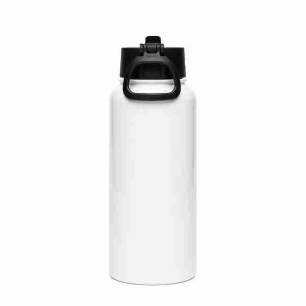 Drain the Swamp = Compliant Defiant - steel water bottle with a straw lid - Image 2